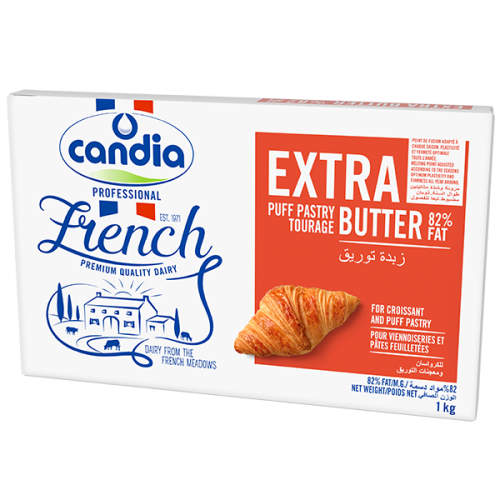 Puff Pastry Butter Extra Tourage - 82% fat